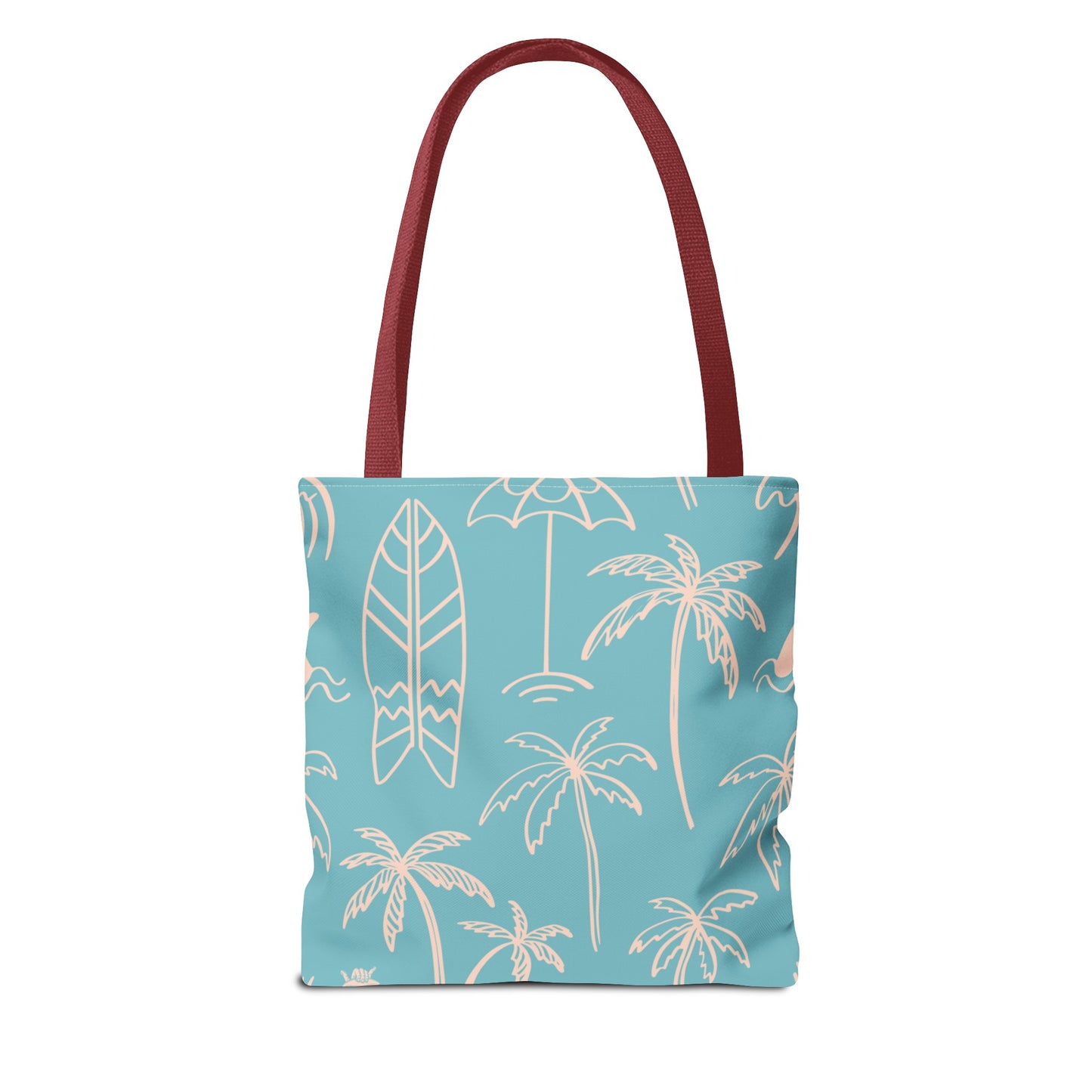 Turquoise and Sand Tote Bag