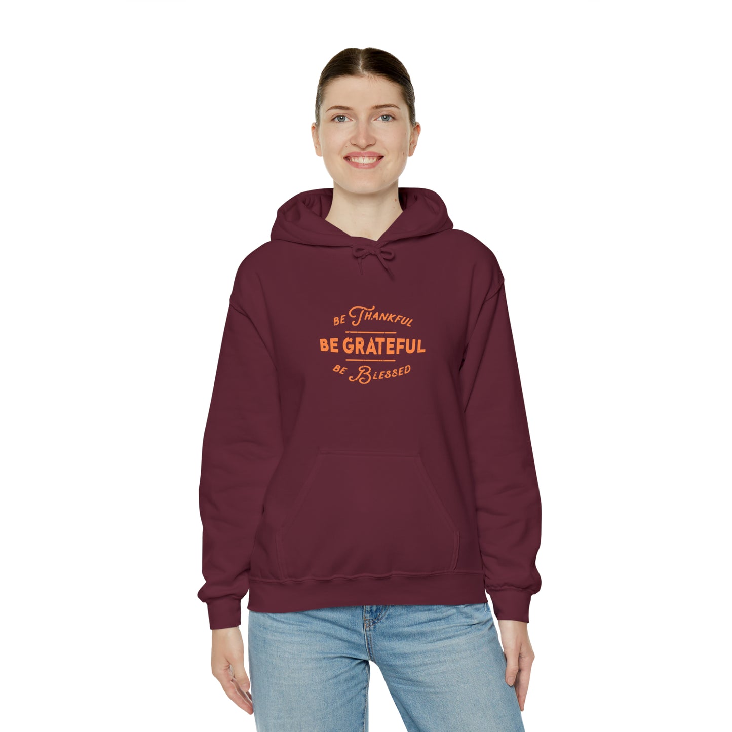 Be Grateful  Fall Unisex Heavy Blend™ Hoodie