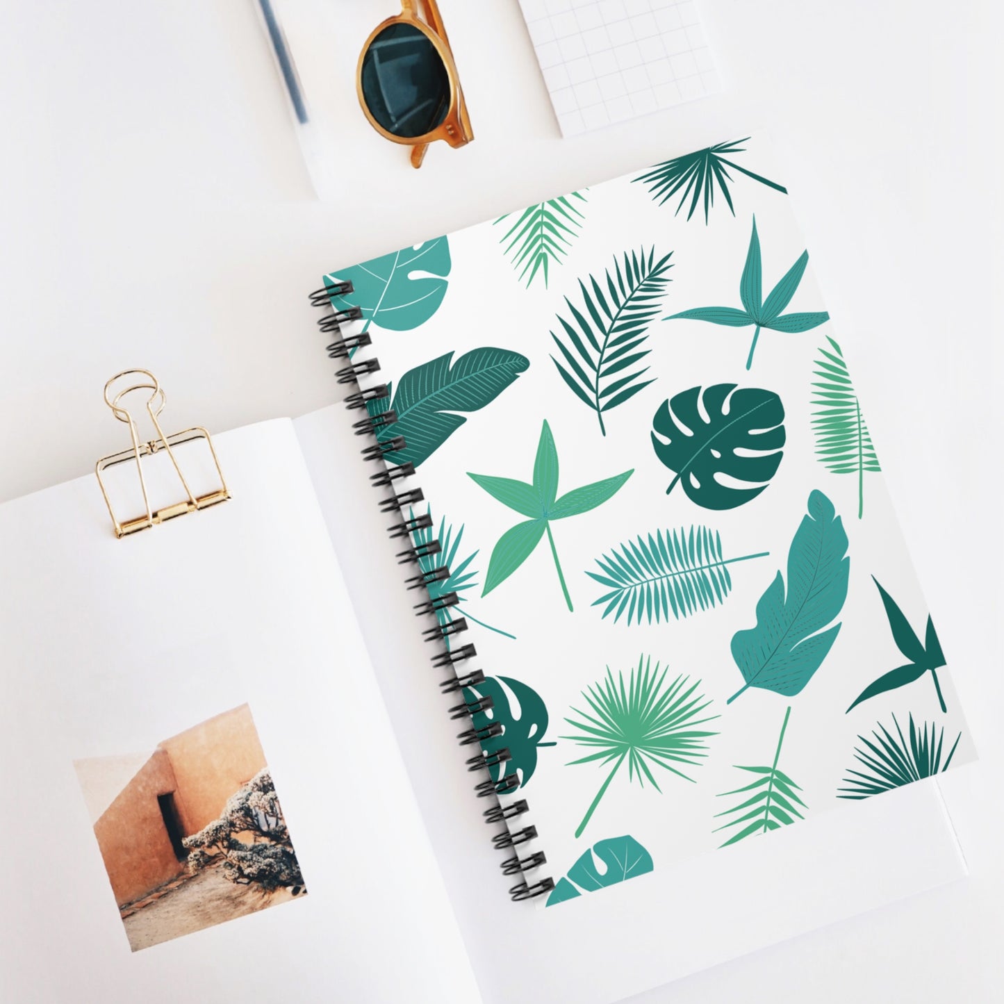 Leaf Spiral Notebook