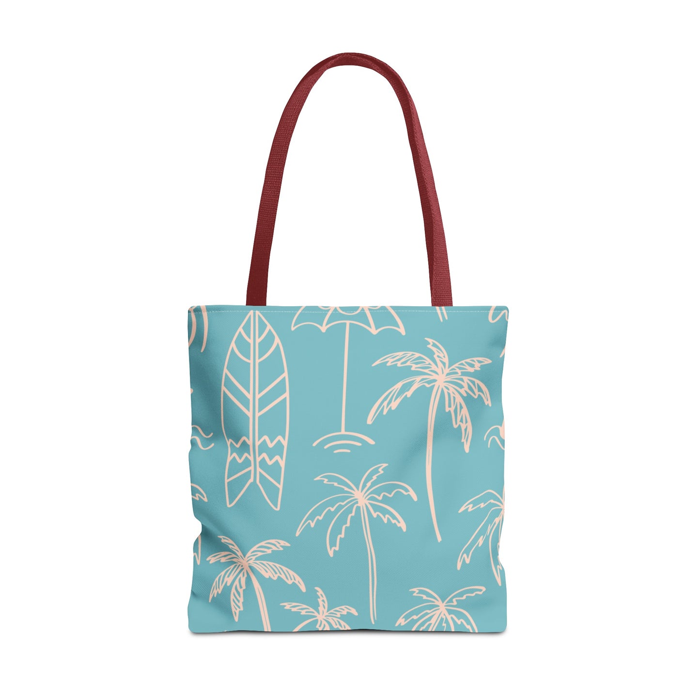 Turquoise and Sand Tote Bag