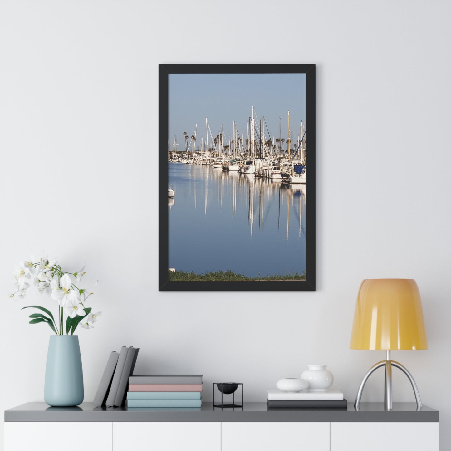 Harbor Calm Framed Poster