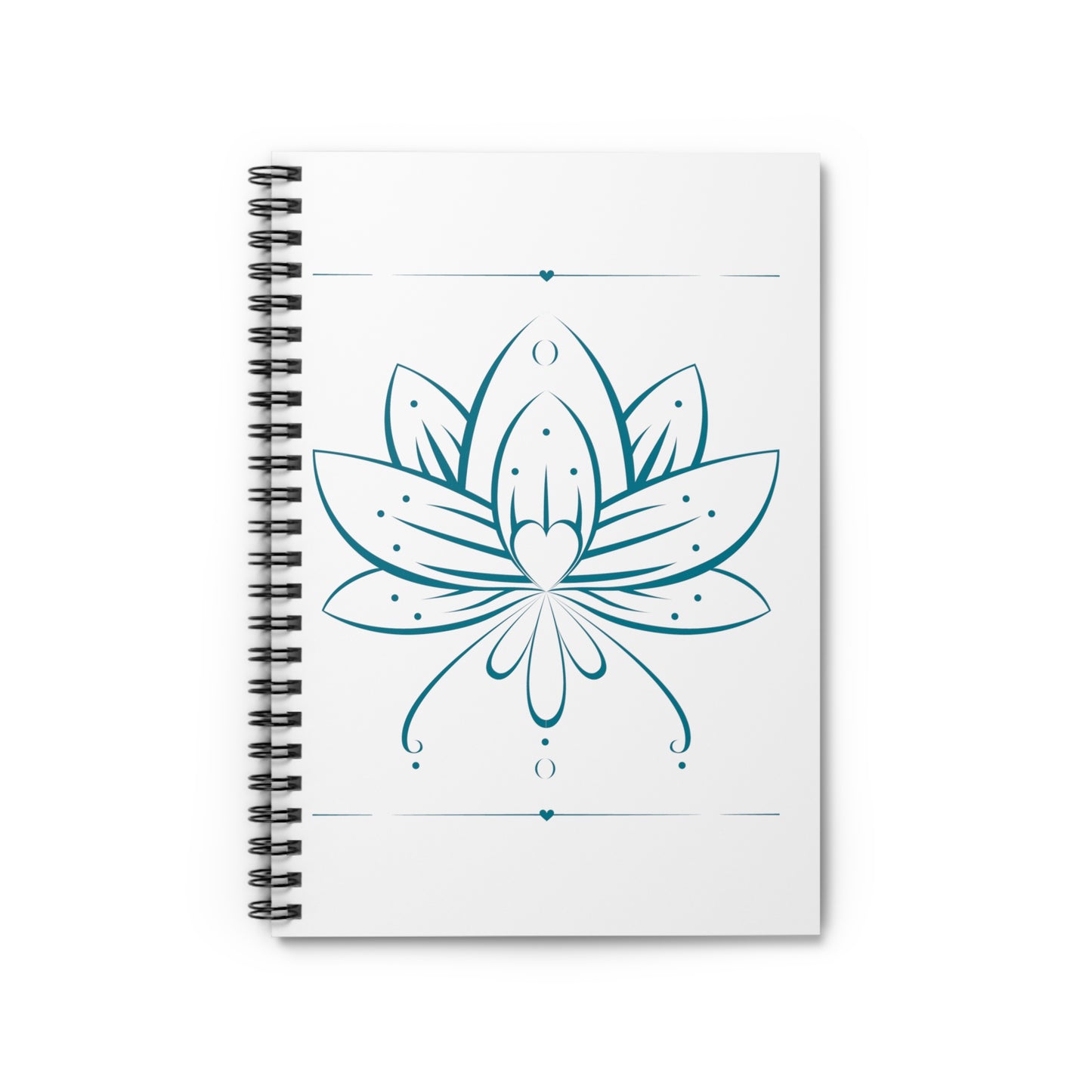 Lotus Flower Spiral Notebook