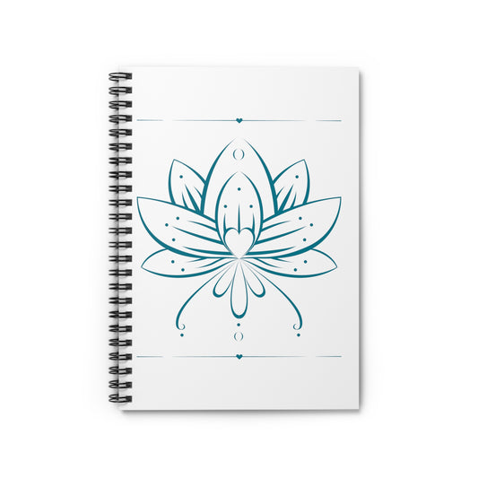 Lotus Flower Spiral Notebook