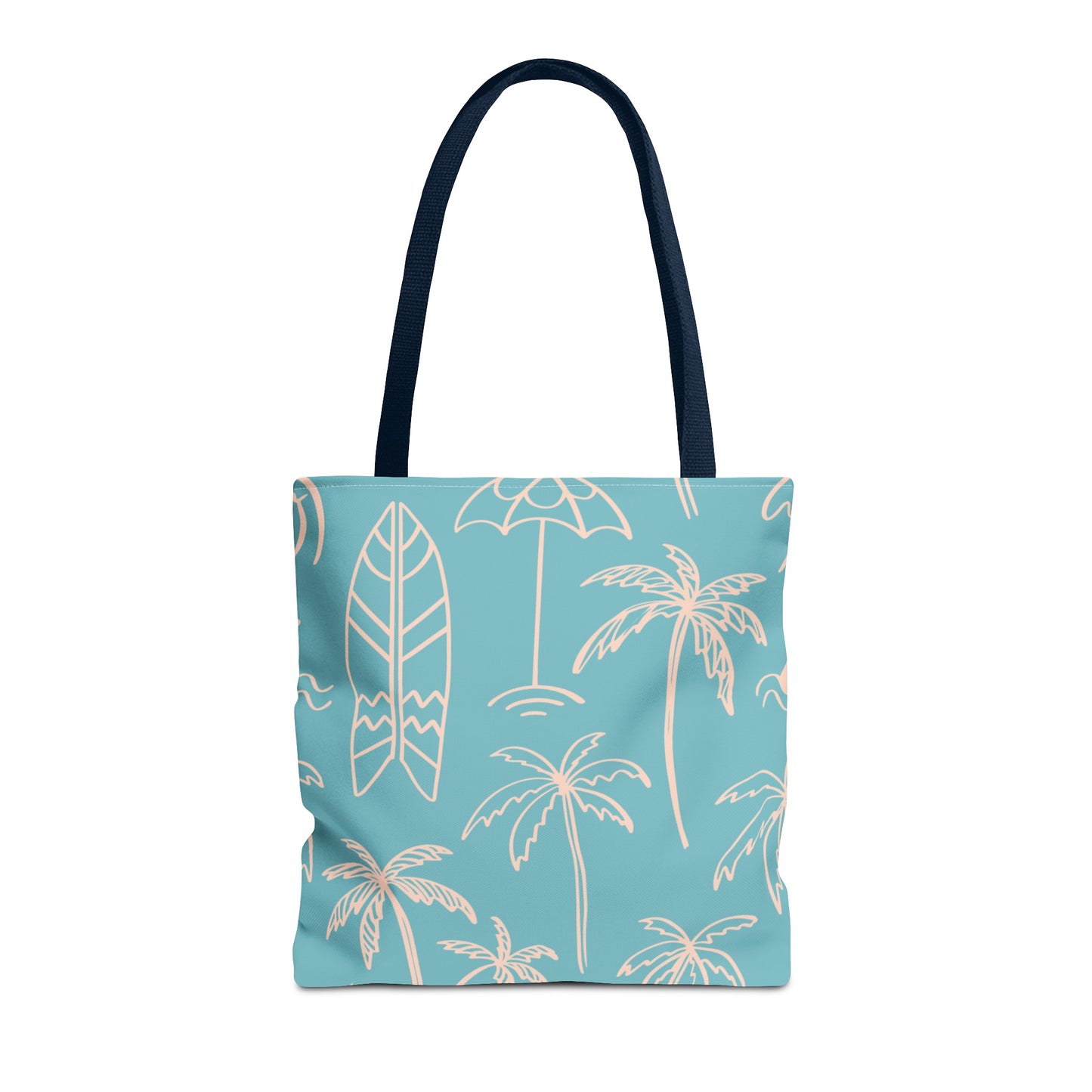 Turquoise and Sand Tote Bag