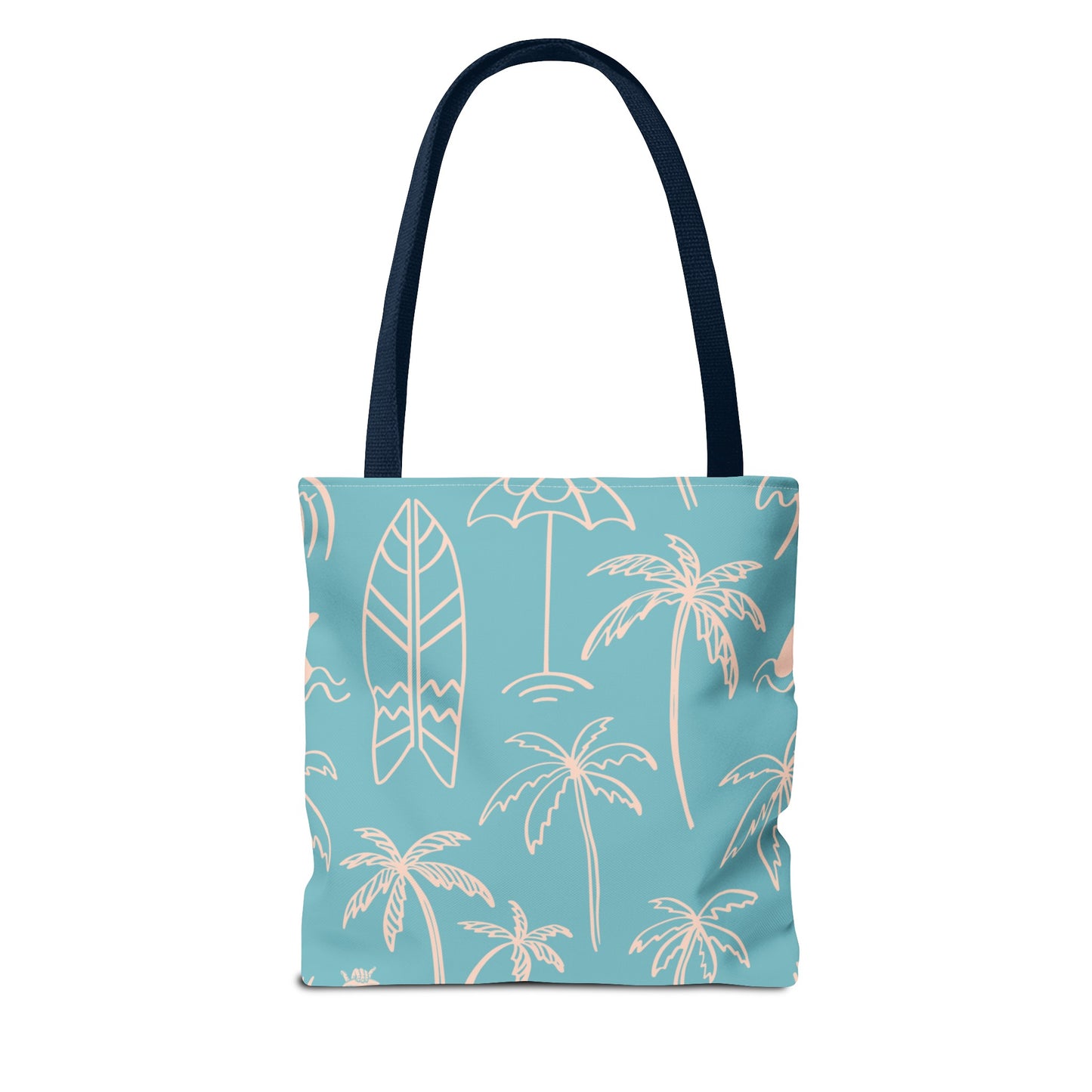 Turquoise and Sand Tote Bag