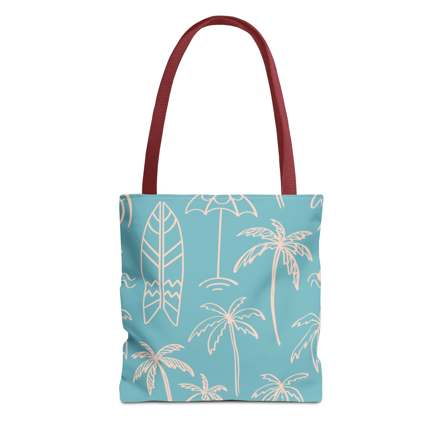 Turquoise and Sand Tote Bag