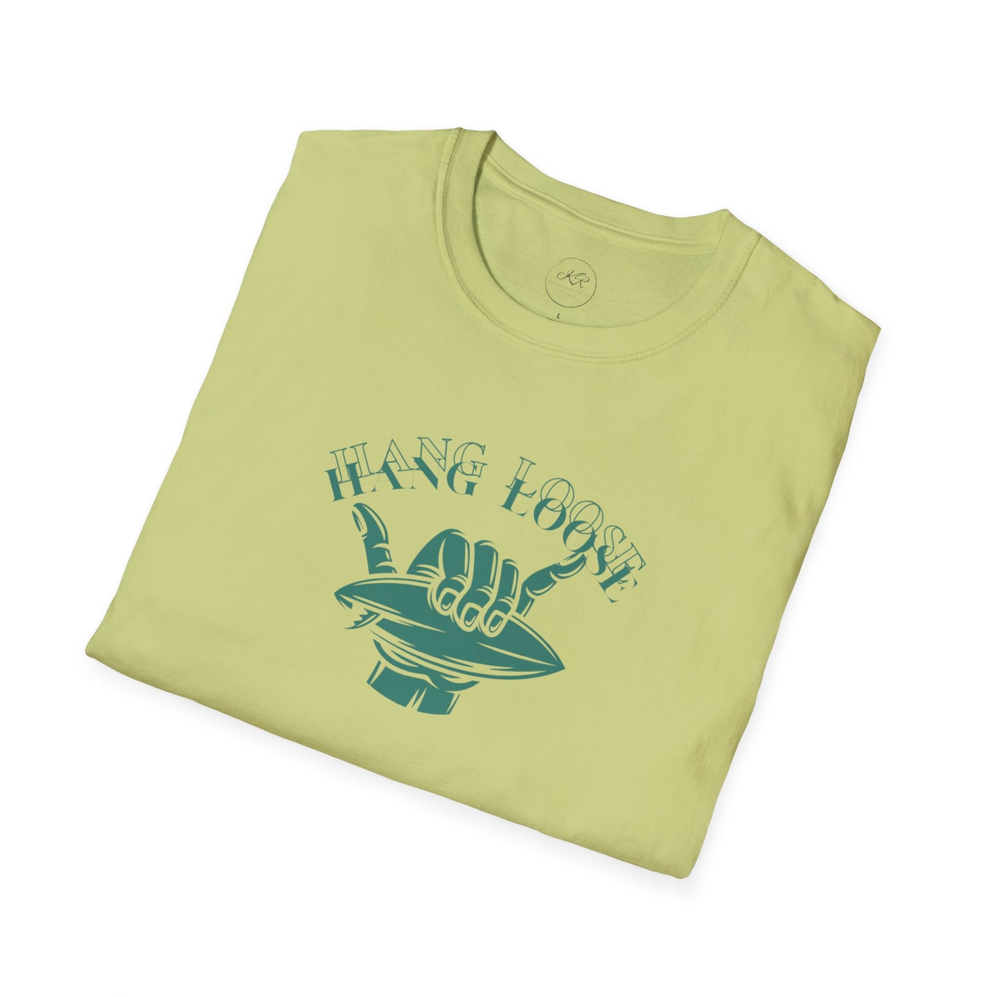 Hang loose (Green) Unisex Softstyle T-Shirt