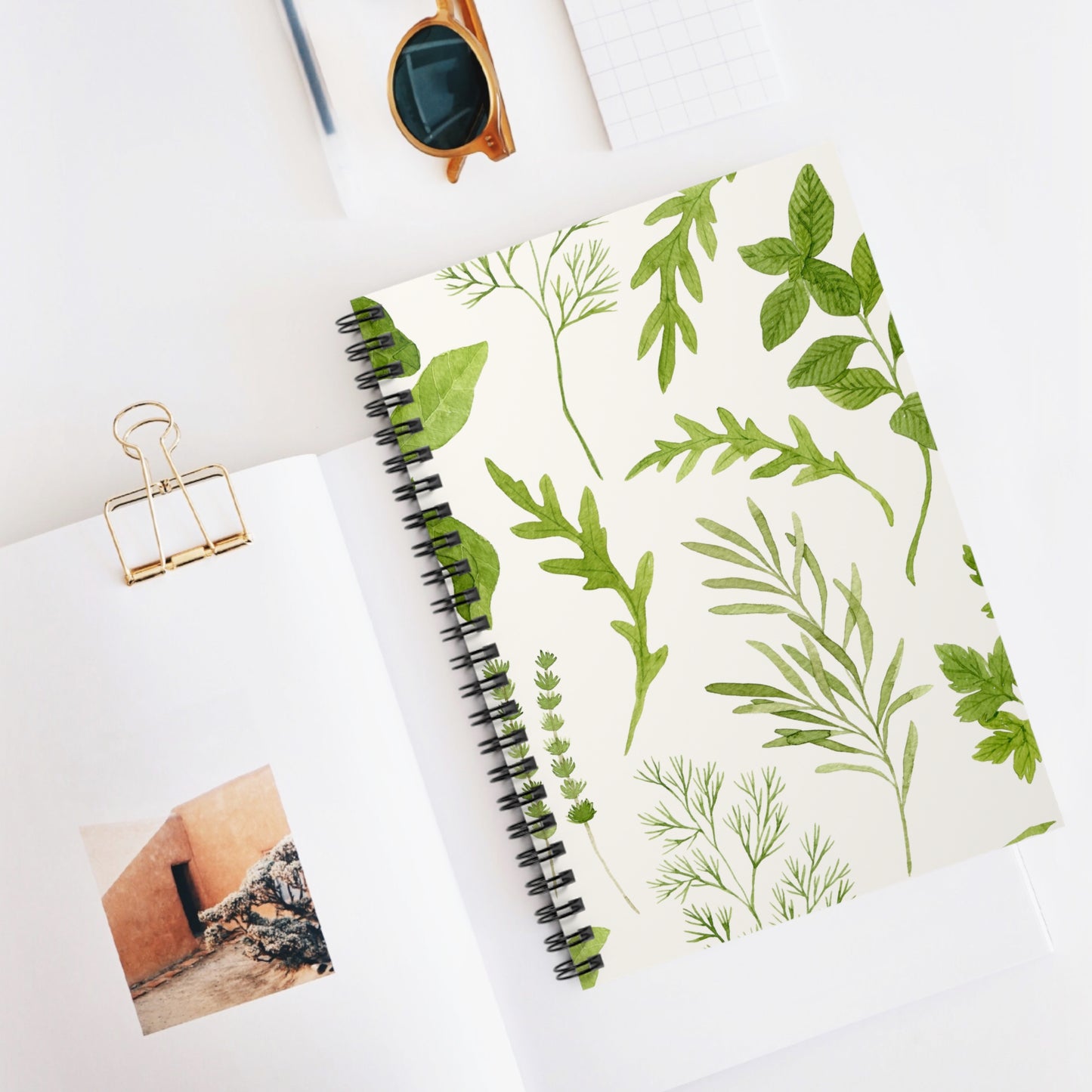 Herbs Spiral Notebook