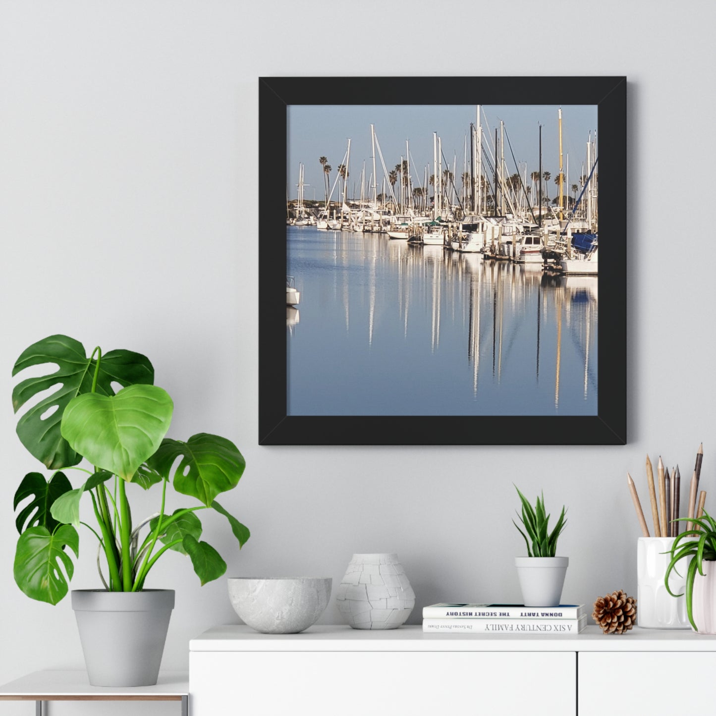 Harbor Calm Framed Poster