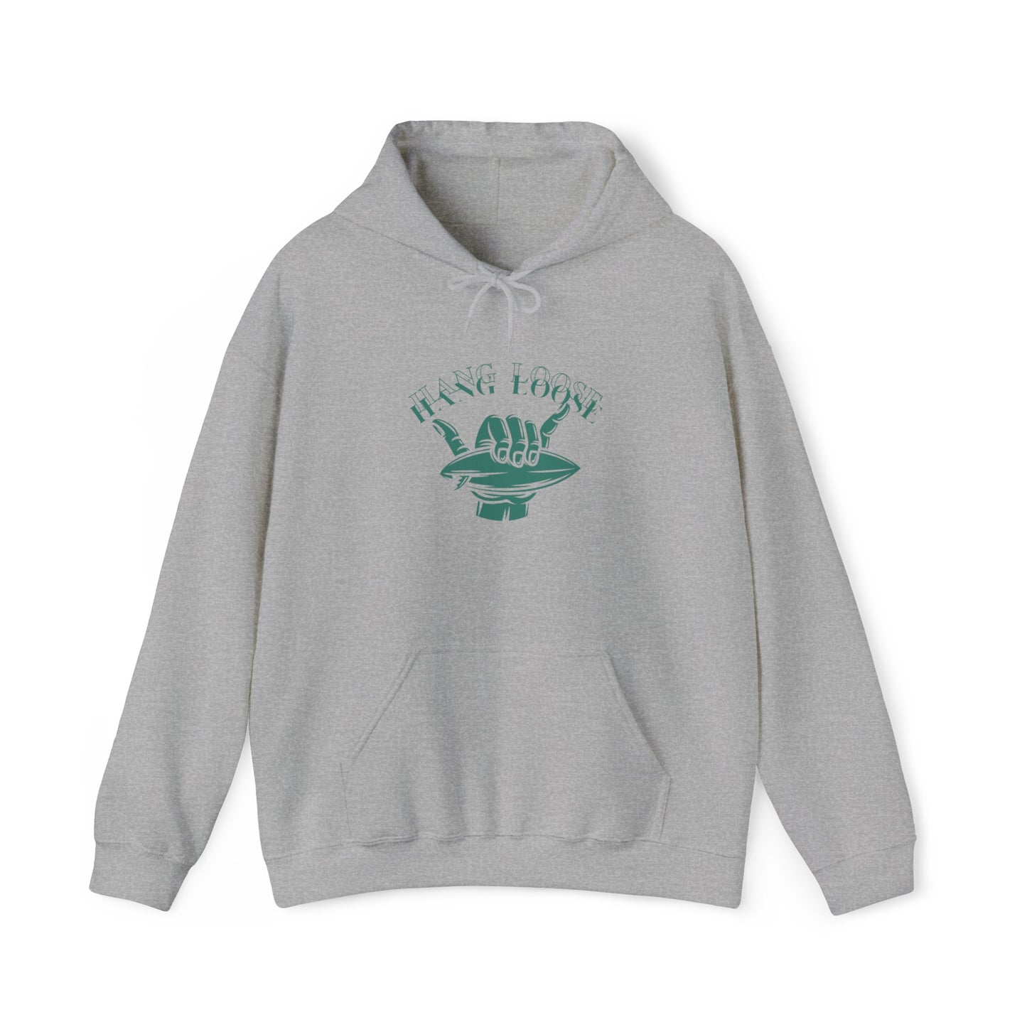 Hang Loose (Green) Unisex Heavy Blend™ Hooded Sweatshirt