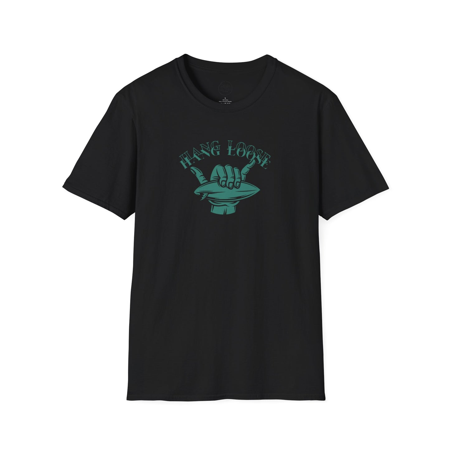 Hang loose (Green) Unisex Softstyle T-Shirt