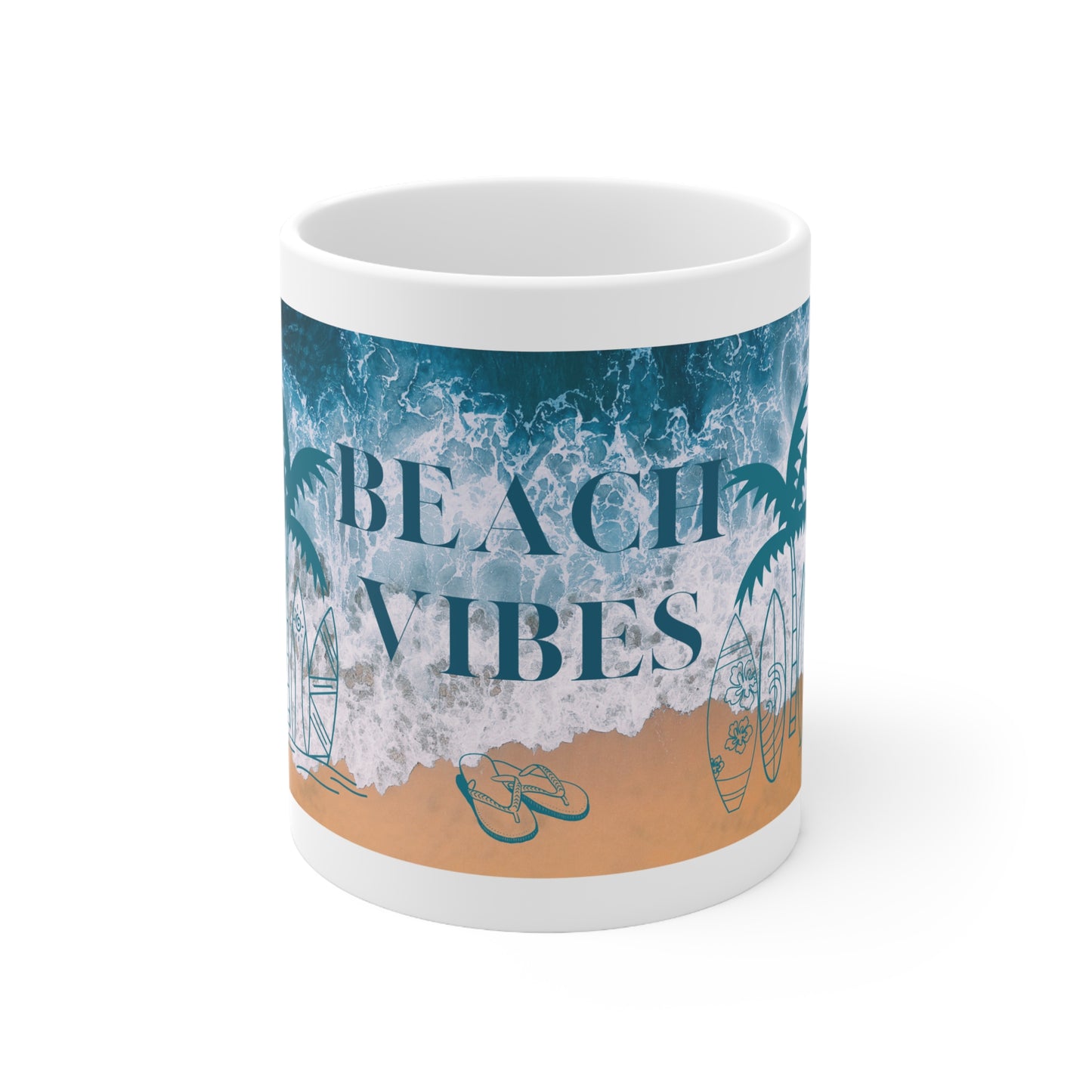 Beach Vibes Mug 11oz