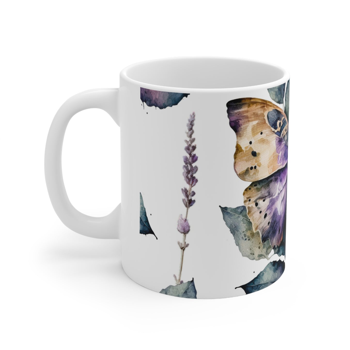 Butterfly Ceramic Mug 11oz