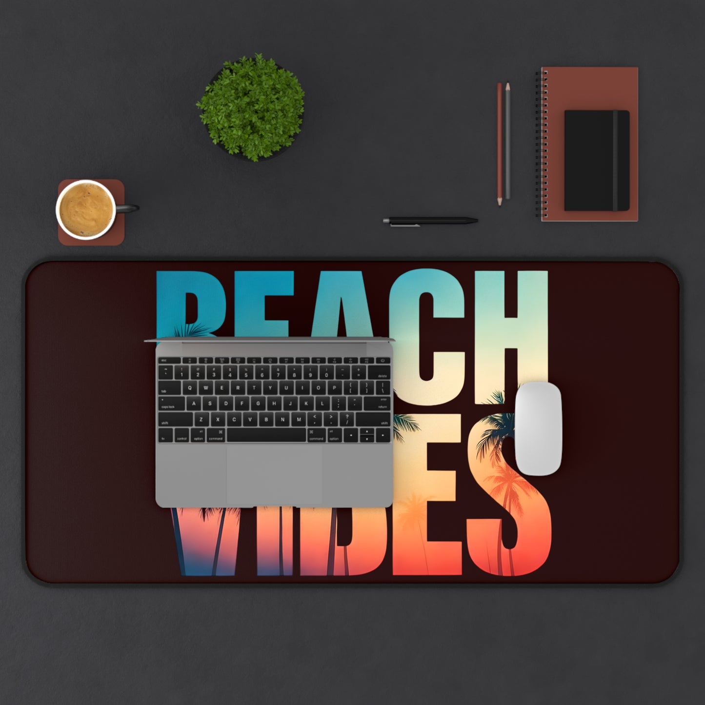 Beach Vibes Desk Mat