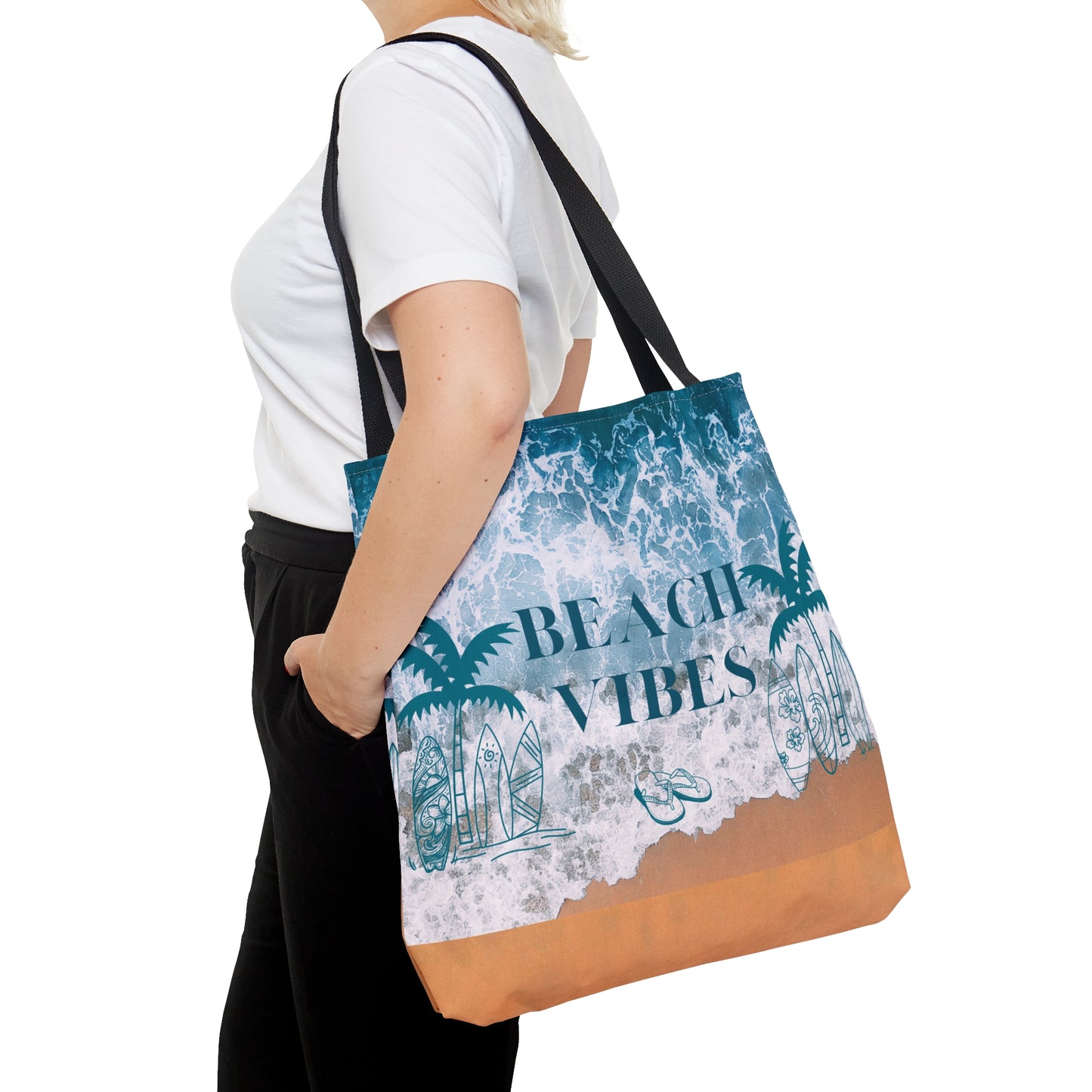 Beach Vibes Tote Bag