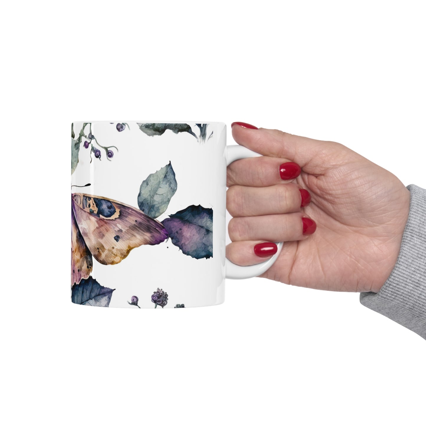 Butterfly Ceramic Mug 11oz