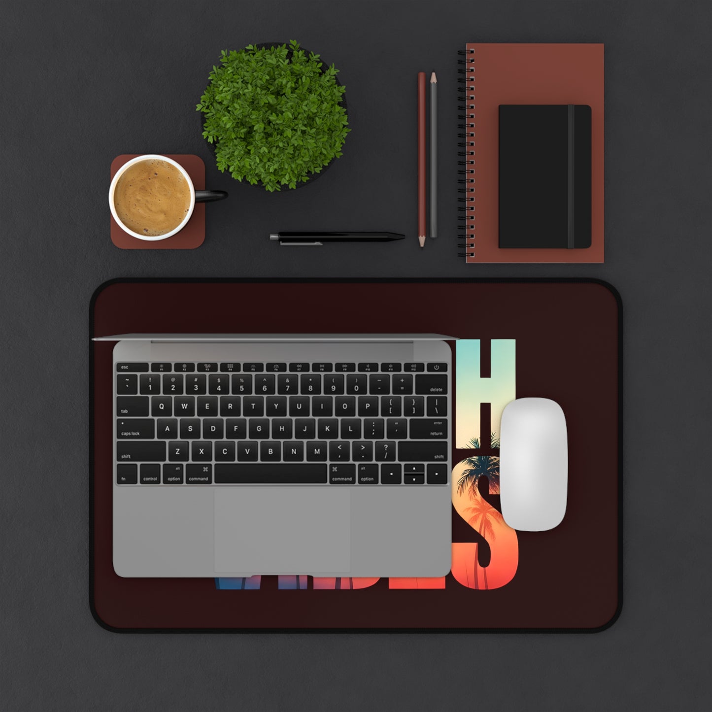 Beach Vibes Desk Mat