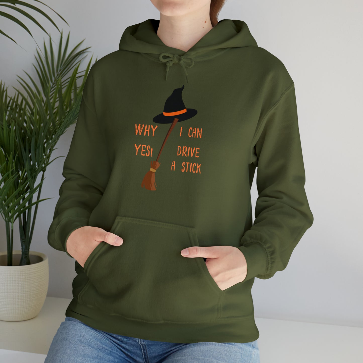 Why Yes! I Can Drive A Stick - Unisex Heavy Blend™ Hoodie