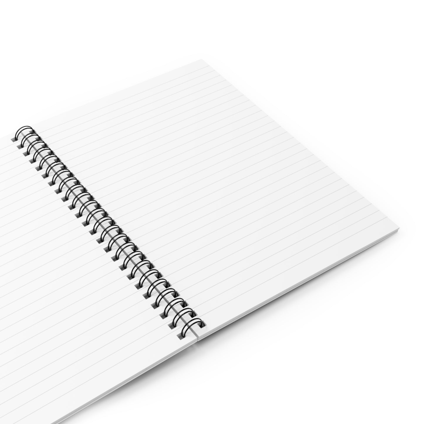 Addicted to the Bean Spiral Notebook (white cover)