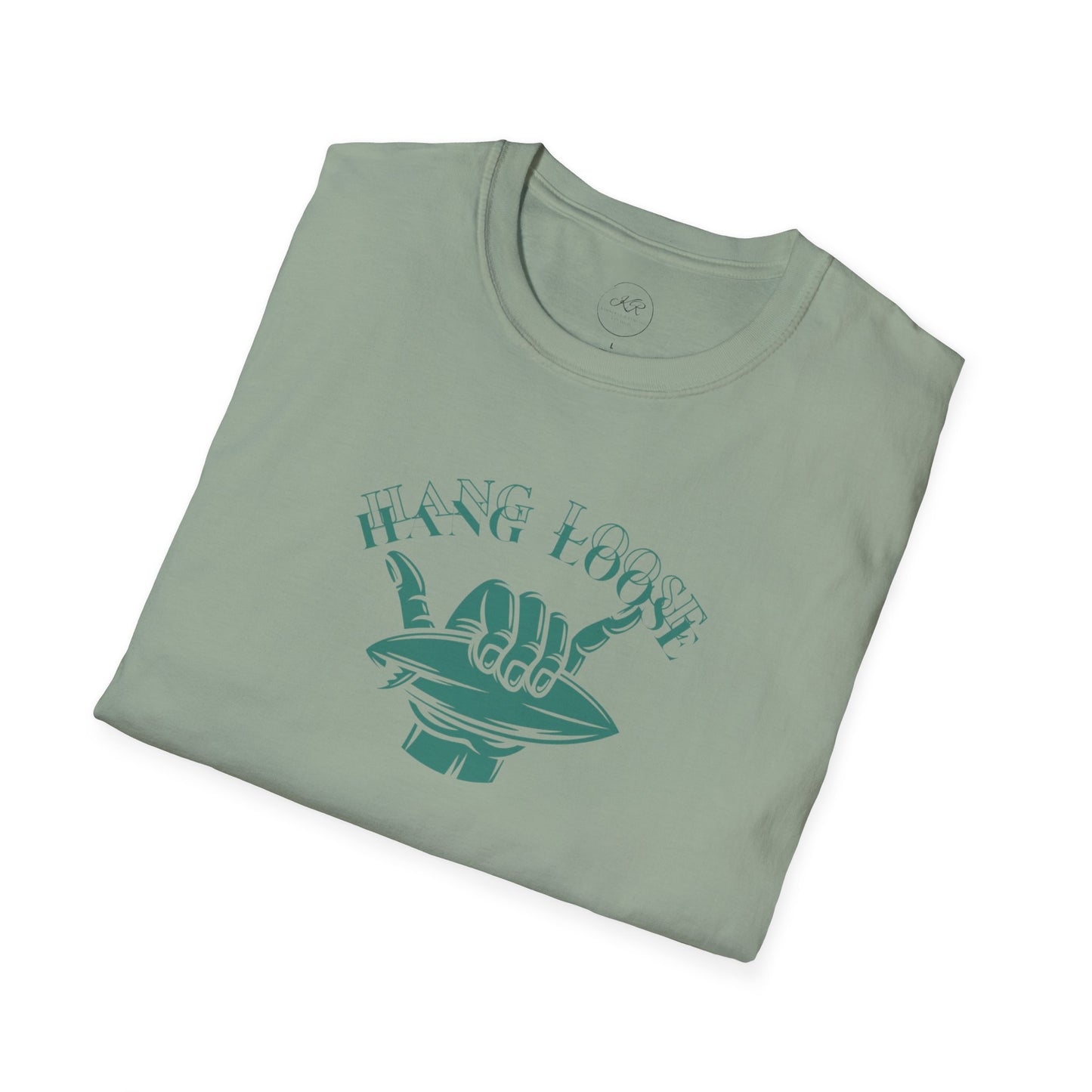 Hang loose (Green) Unisex Softstyle T-Shirt