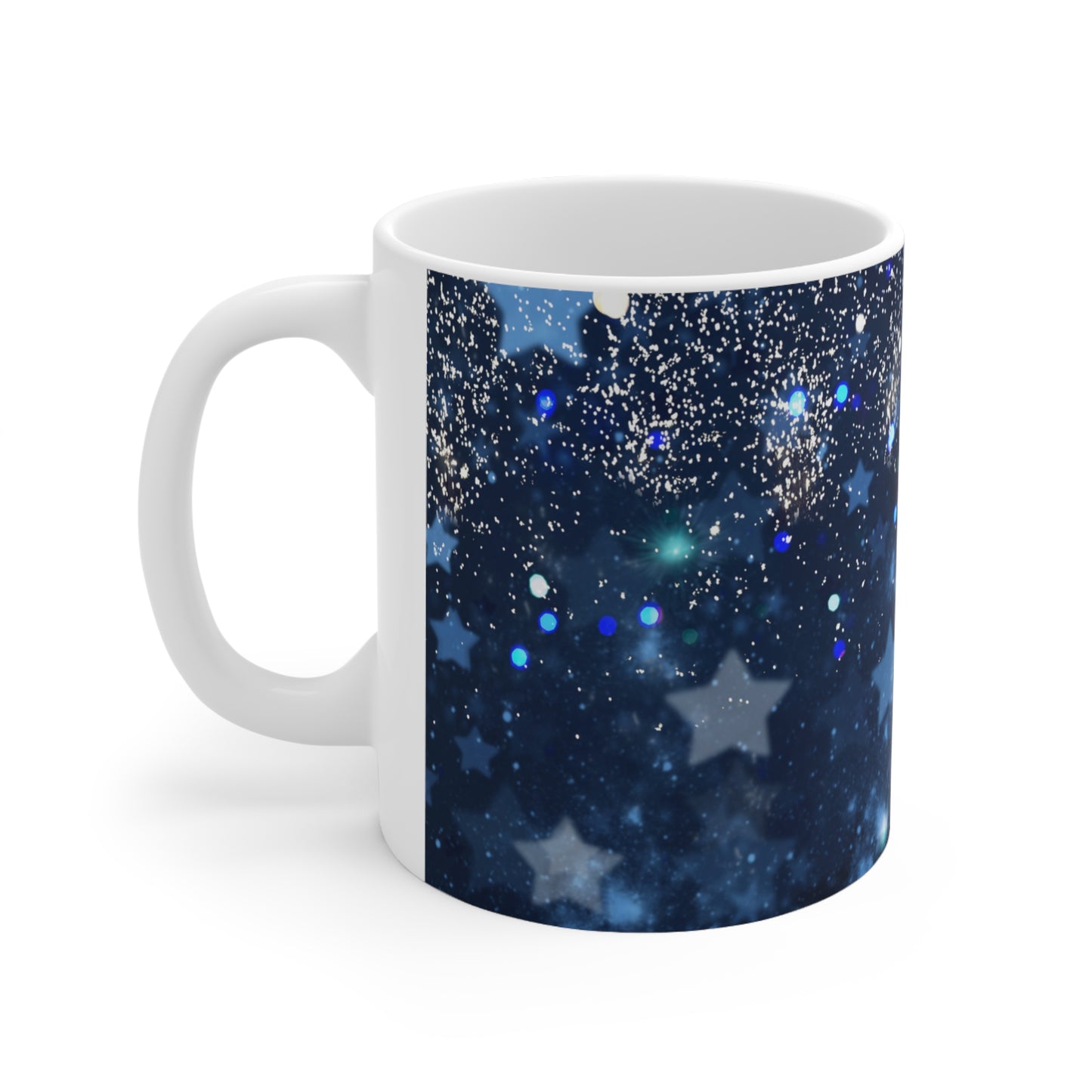 Blue Holiday Mug 11oz