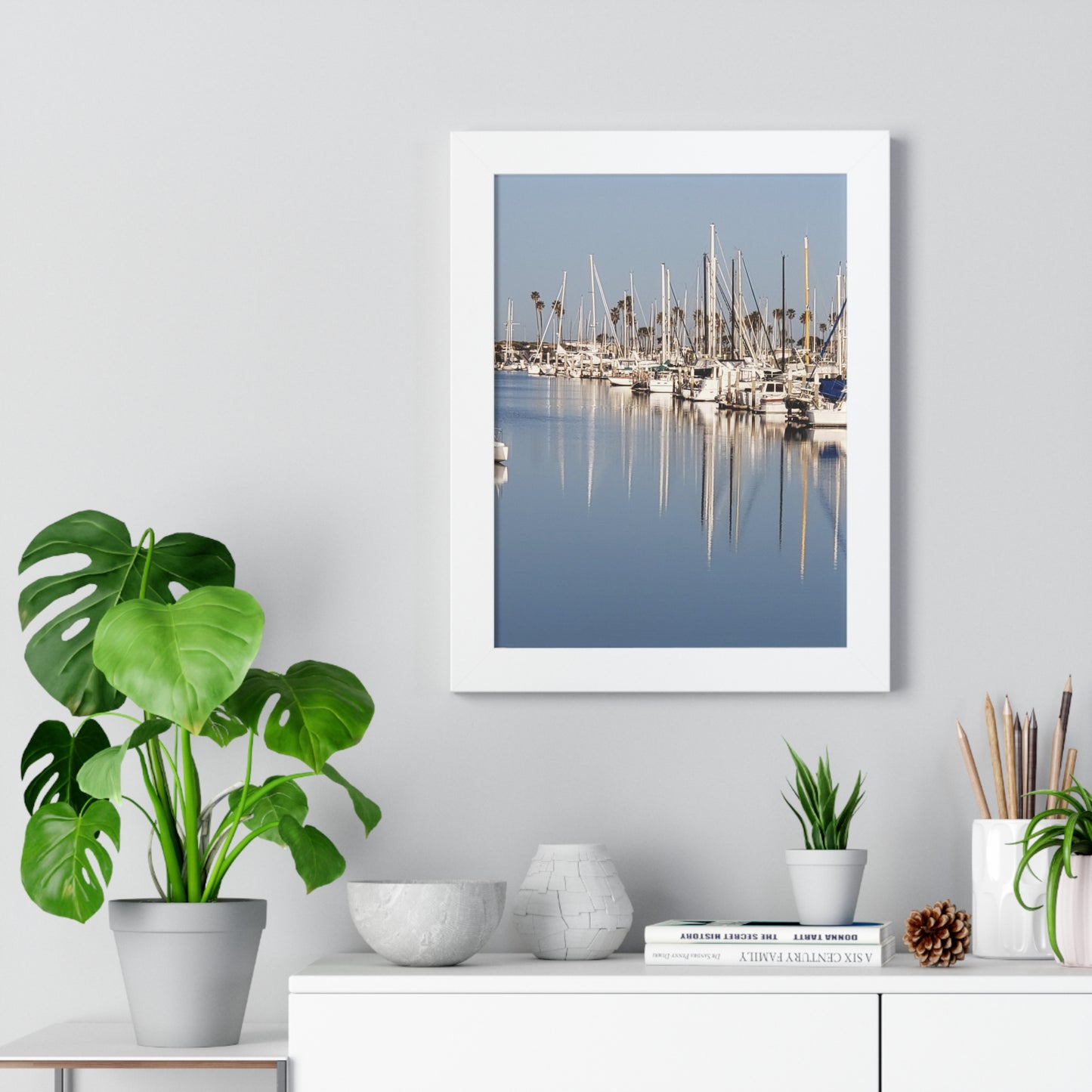 Harbor Calm Framed Poster