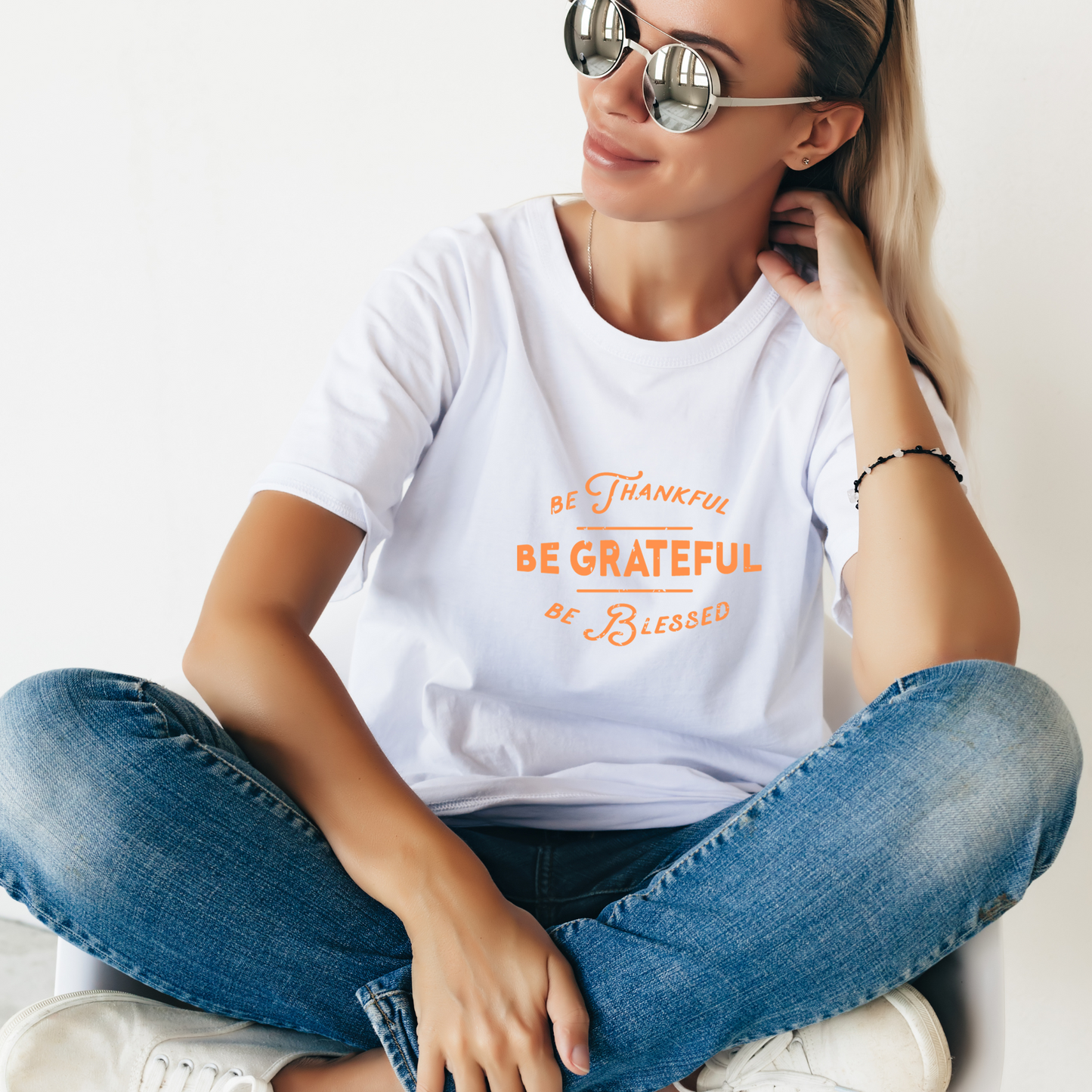 Be Grateful Unisex Jersey Short Sleeve Tee