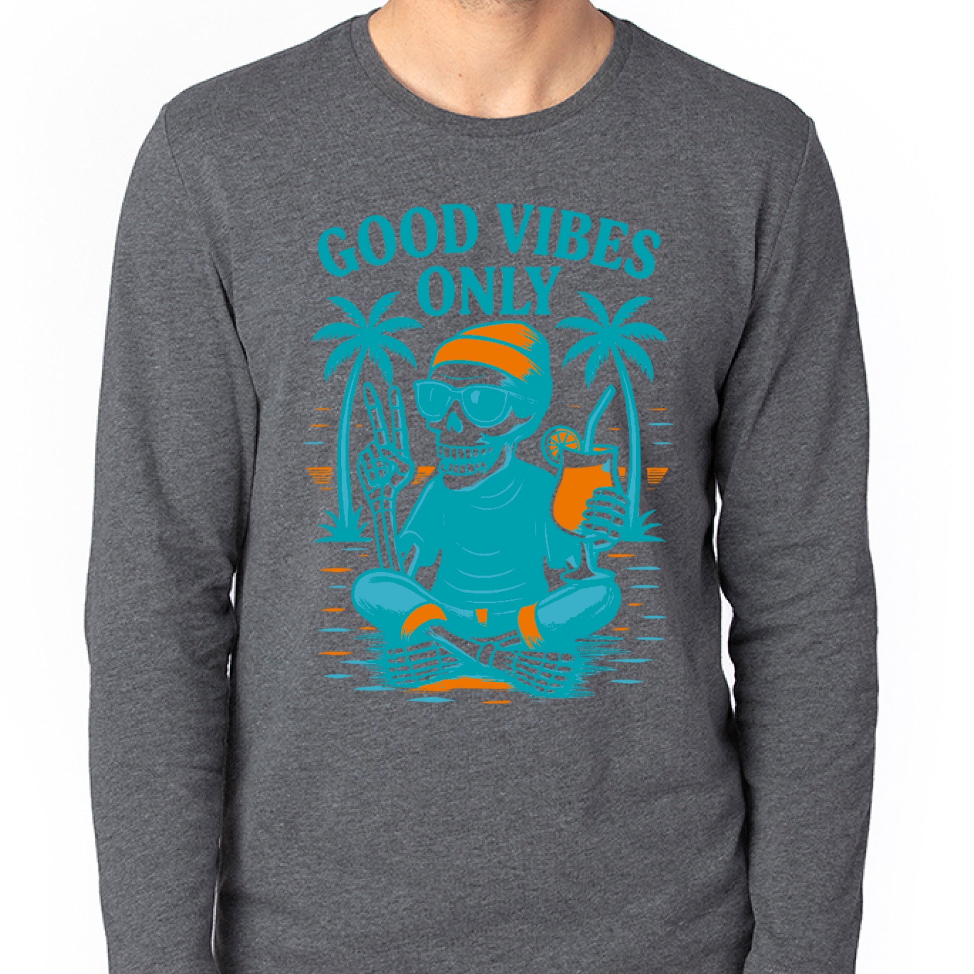 CHARCOAL HEATHER - FRONT