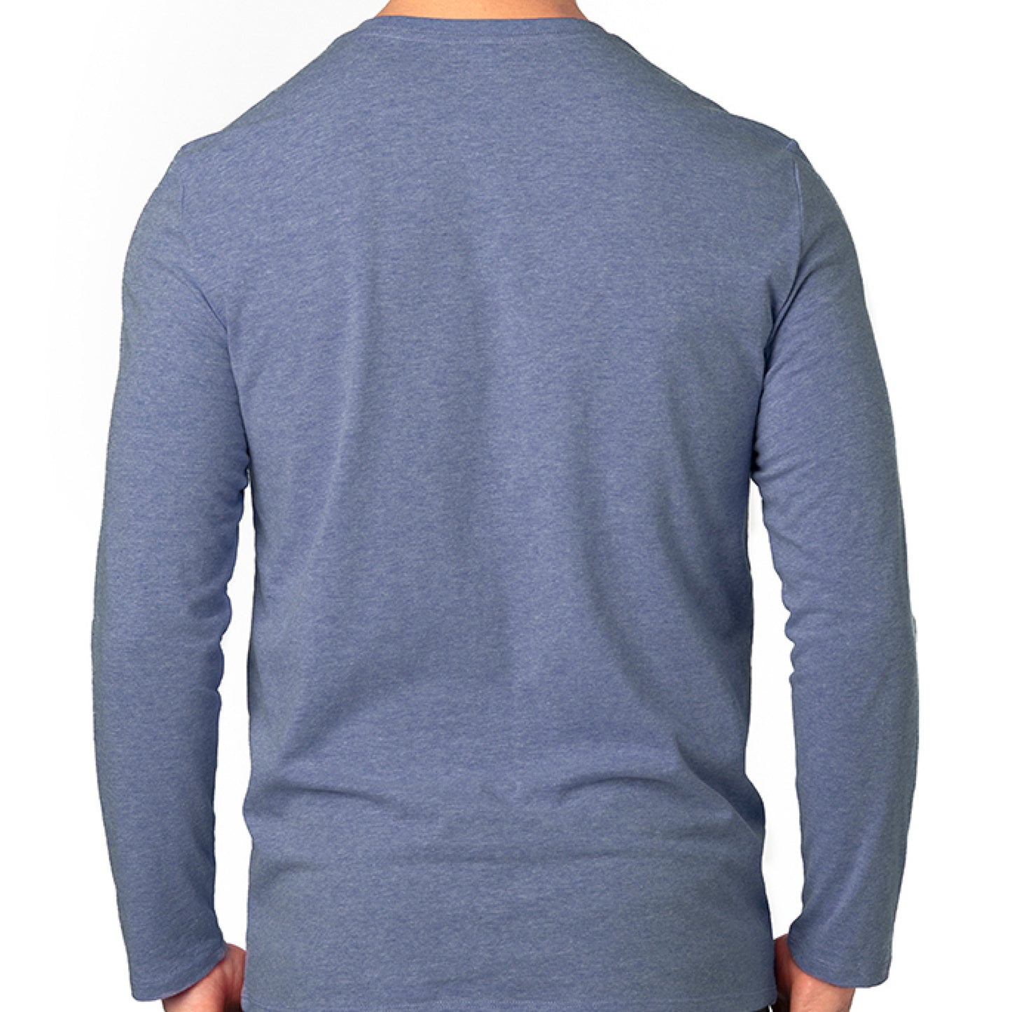 NAVY HEATHER - BACK