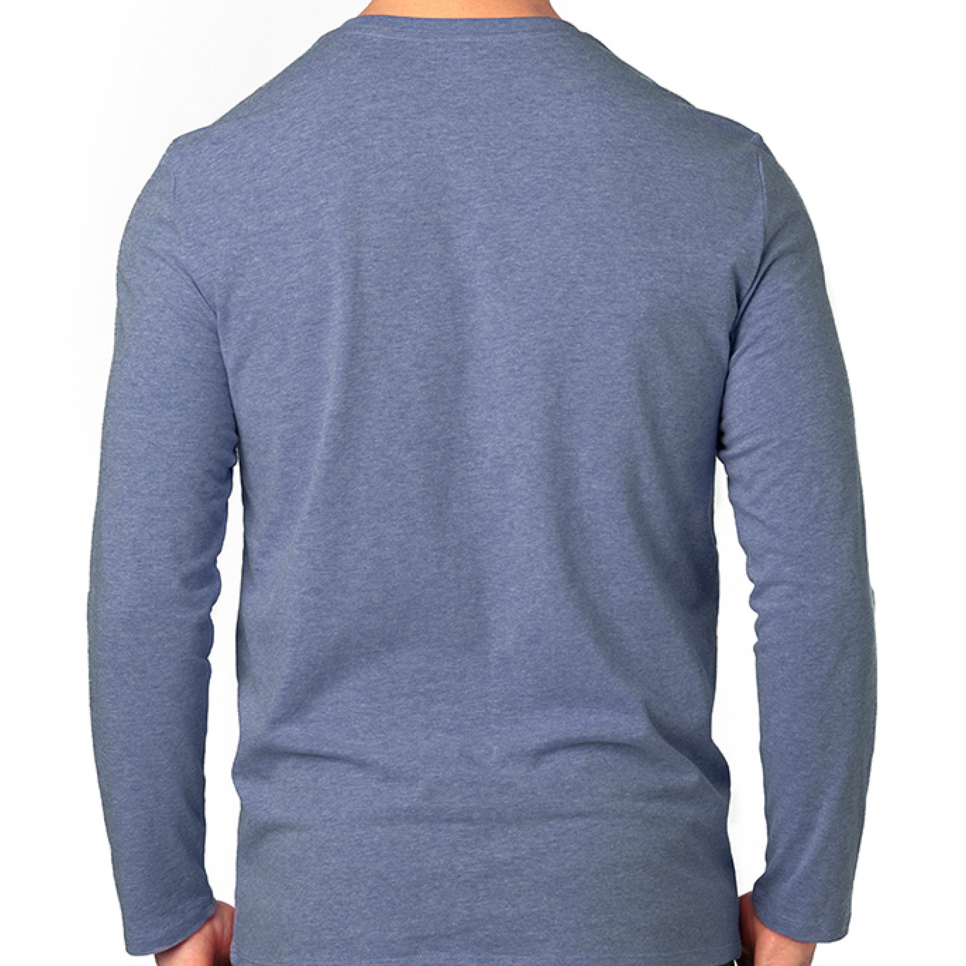 NAVY HEATHER - BACK
