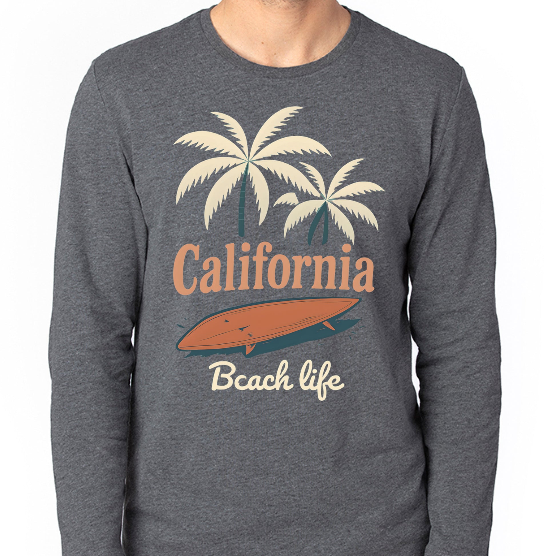 CHARCOAL HEATHER - FRONT