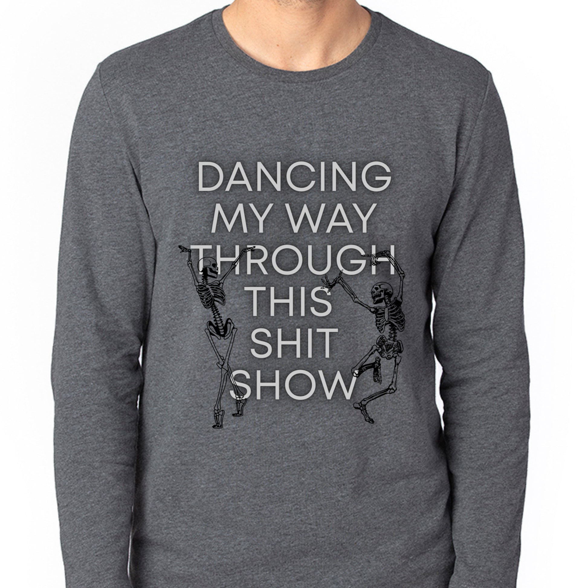 CHARCOAL HEATHER - FRONT