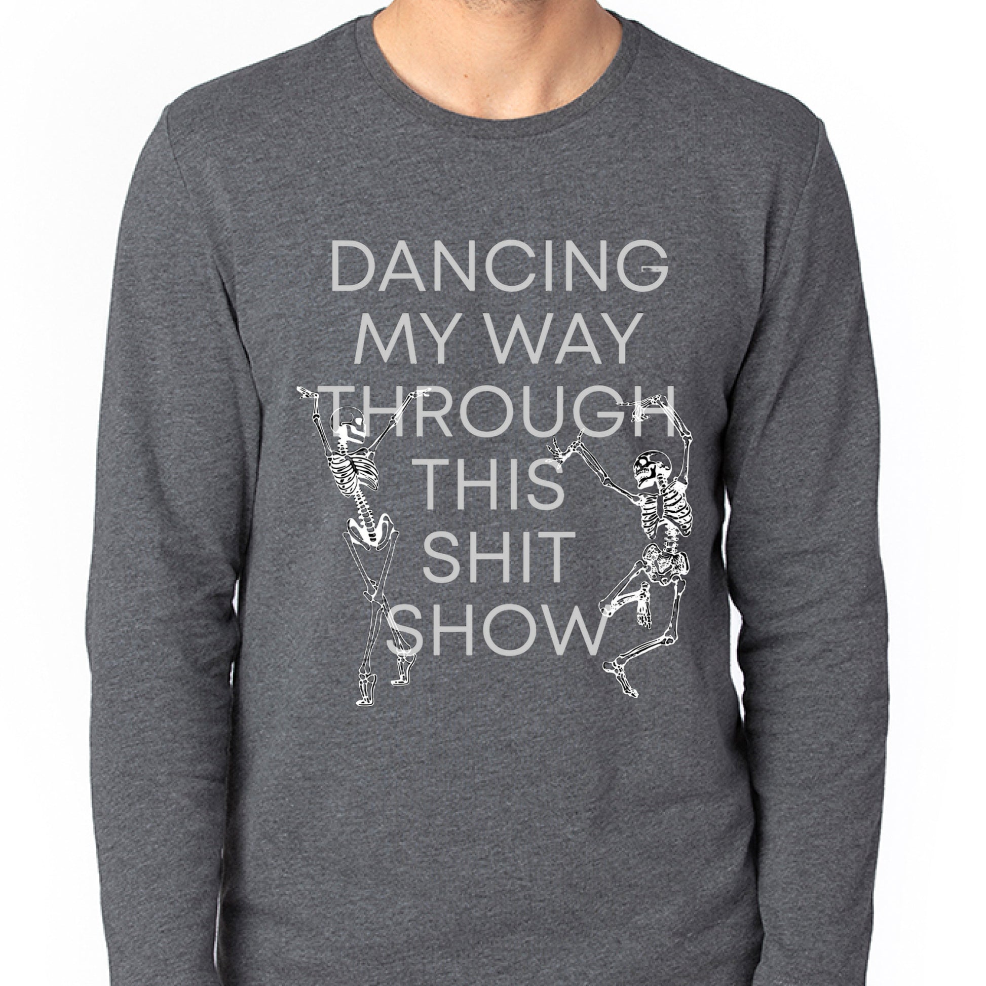 CHARCOAL HEATHER - FRONT